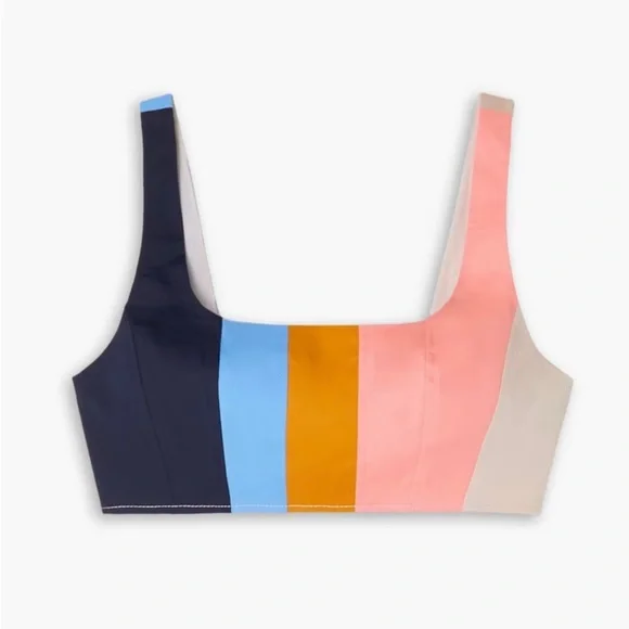 STAUD cropped striped top - Picture 2 of 6